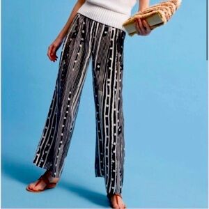 Anthropology I Elevanses l Silky Wide Leg Pants